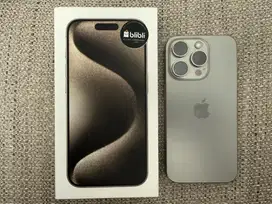 I Phone 15 pro 128gb RESMI mulusss