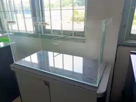 aquarium kaca nisso bahari GM87x43x43 optic clear glass 10mm