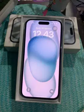 Iphone 15 basic Blue 128 gb Garansi IBOX