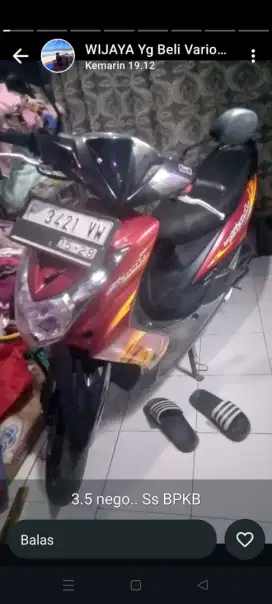 Mio soul 2011 warna merah
