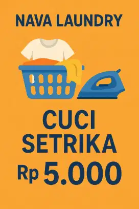 Laundry kiloan dan satuan