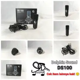 DOLPHIN SOUND DS100 MIC CONDENSER DS 100 CONDENSOR MIC KONDENSER