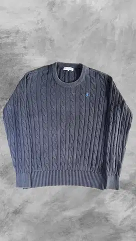 knitwear navy polo ralph lauren