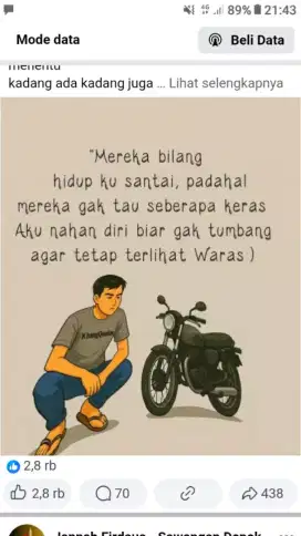 Ojek langganan sekolah
