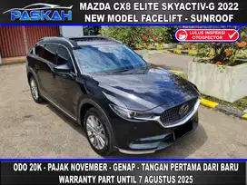 sunroof bunga4.5% odo20k pajaknovemb mazda cx8 elite 2022 cx 8 2022