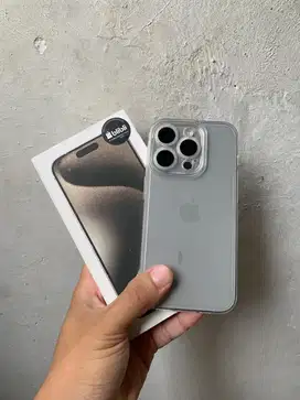 iPhone 15 Pro 128 GB Natural Titanium Garansi Resmi Indonesia