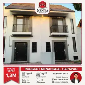 DIJUAL CEPAT BUTUH UANG RUMAH BAGUS RUNGKUT MENANGGAL HARAPAN
