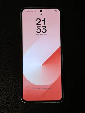Samsung Z Flip 6 warna Peach Second