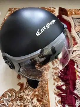 Caargloss classic helmet gun metal black