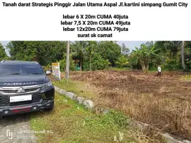 Dijual Cepat Murah banget Tanah daratStrategis lebar 6 X 20m cuma 40jt