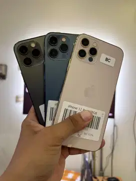 Iphone 12 Pro 128GB Beacukai Sinyal Aman Setara Ibox Fullset Like New.