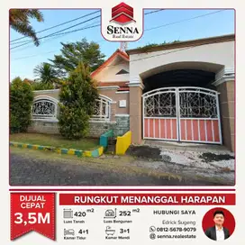 DIJUAL CEPAT BUTUH UANG RUMAH BAGUS RUNGKUT MENANGGAL HARAPAN