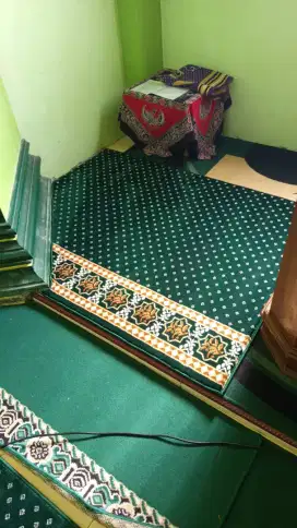 Tersedia Karpet sajadah Masjid import pembelian menyesuaikan kebutuhan