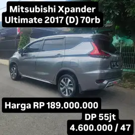 Antik KM 70rban.. Mitsubishi Xpander Ultimate 2017 AT (D)