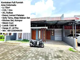 Sewa Rumah Full Furnish Area Colomadu, Dekat Pintu Tol, Sumber,Manahan
