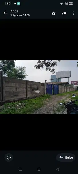 DIJUAL Tanah Strategis Siap Bangun Nol Bunderan Waru komersial area ok