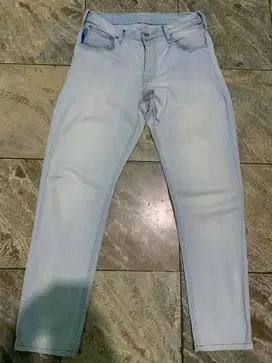 Celana Gu Uniqlo Jeans BlueWash Sz 30