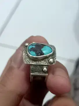 pirus Persia lawas ring perak custom