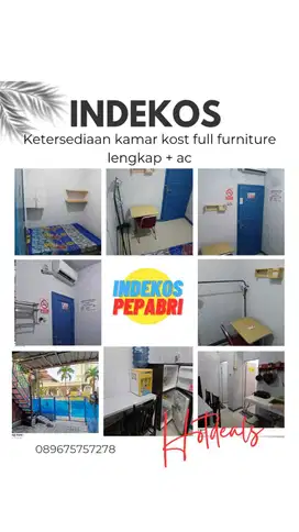 sewa bulanan kosan campur kunciran tangerang murah alam sutera pepabri