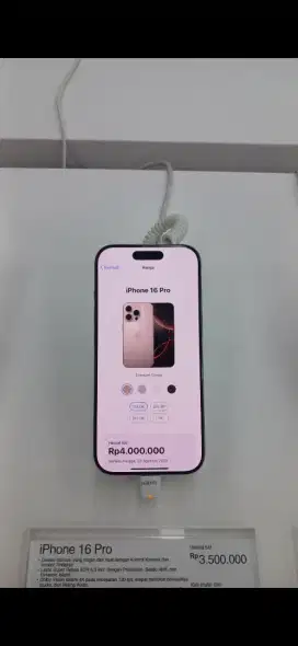 Cicilan hp IPhone 16 pro