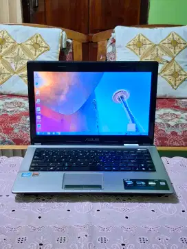ASUS K43SA INTEL CORE I5, RAM 8GB, HDD 640GB, BATRE OK SIAP PAKAI