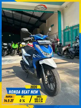 HONDA BEAT NEW 2020 MONGGO GAS POLL MASZEHH HIKMAH MOTOR KEPUH