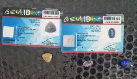 Jual paket batu akik Pancawarna
