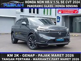 km=2rb pjk=maret2026 genap Honda HRV SE 2024 panoramic