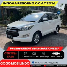 [Dp15jt] Innova Reborn G Matic 2016 Bensin Orisinil Bisa Kredit