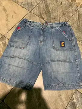 Celana Pendek Denim Blue