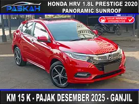 sunroof km15k bunga4.5% pajakdes ganjil honda hrv 1.8 prestige 2020