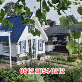 Villa model Eropa di lembang, bandung.