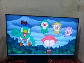 Di jual cepat android TV , merek changhong 43 inch