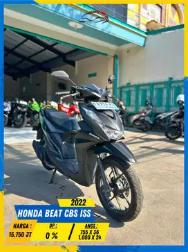 HONDA BEAT CBS ISS 2022 MANTAP GASS MASZEHH HIKMAH MOTOR KEPUH