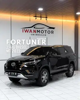Low KM ! Asli AD ! Toyota Fortuner 2.4 G Diesel MT Tahun 2022