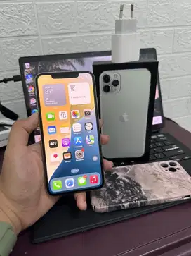 Iphone 11 Promax 64 GB Fullset Ex Inter, bisa semua kartu
