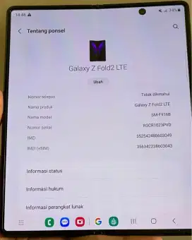Jual lcd dalam samsung z fold 2 nominus siap nemplok