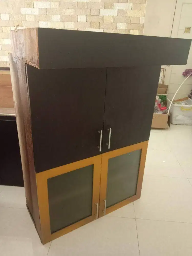 Kitchen Set Atas Laci Lemari Rak Besar