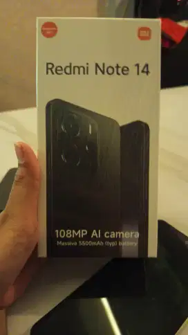 Jual cepet redmi note 14 ram 8+6/128