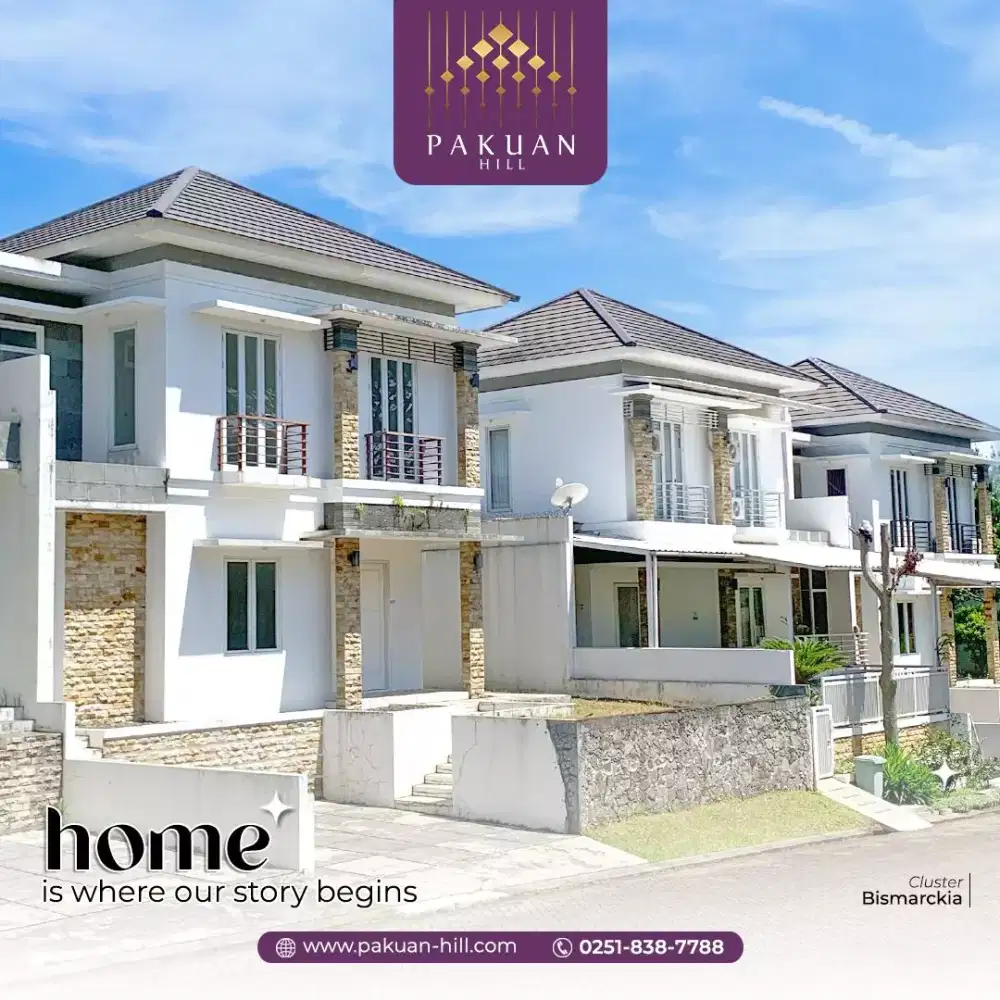 Perumahan Pakuan Hill bernuansa Villa ditengah kota Bogor