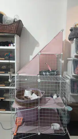 DIJUAL KANDANG KUCING DIY SECOND