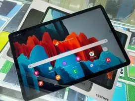 Samsung Tab S7 6/128 Fullset bisa kartu