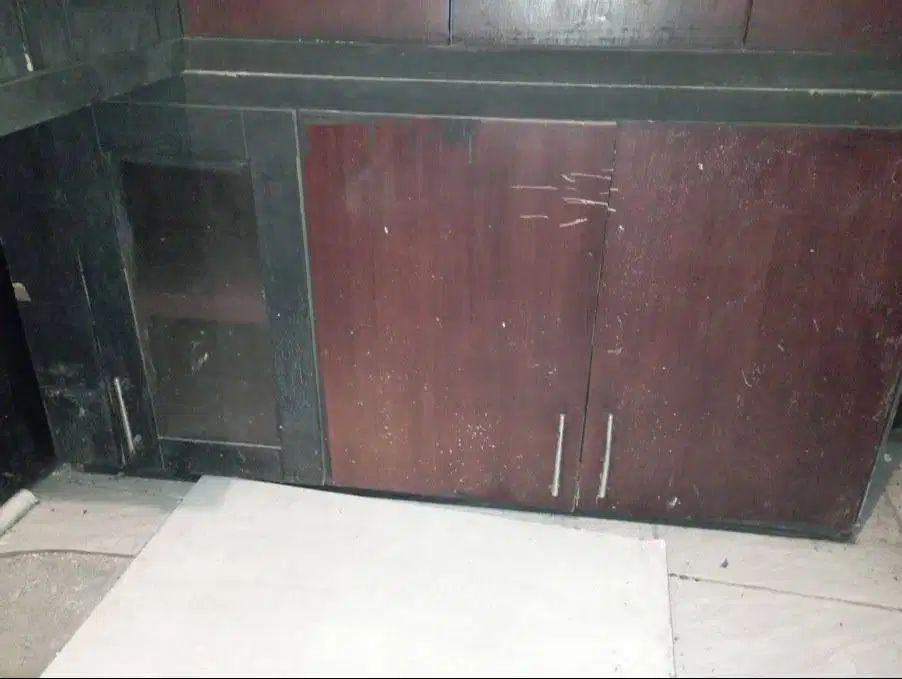 Kitchen Set Laci Lemari Rak Atas 134x35x70 cm