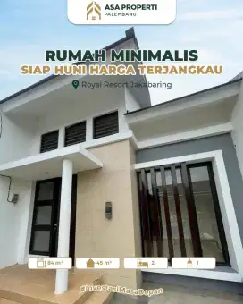 DIJUAL RUMAH MINIMALIS HARGA TERJANGKAU ROYAL RESORT RESIDENCE