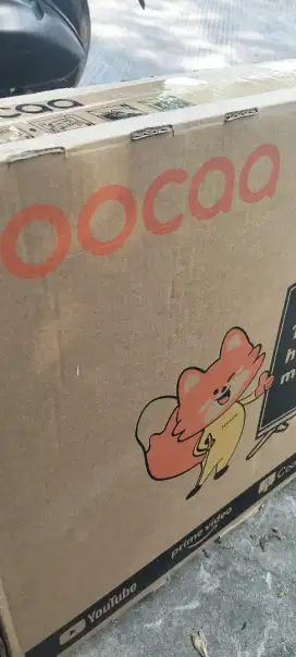 Smart tv cocaa masih bungkusan