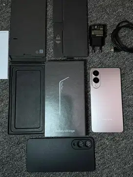 Samaung S25edge 12/256gb resmi sein garansi panjang belom sebulan pake