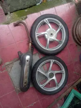 Veleg mio dan knalpot
