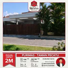 DIJUAL CEPAT BUTUH UANG RUMAH BAGUS PURIMAS TAMAN PECATU