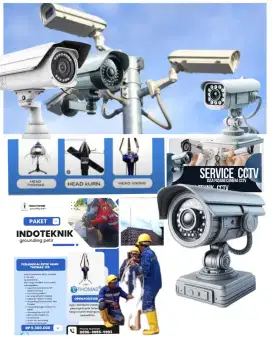 Ahli jasa service camera CCTV dan pasang penangkal petir