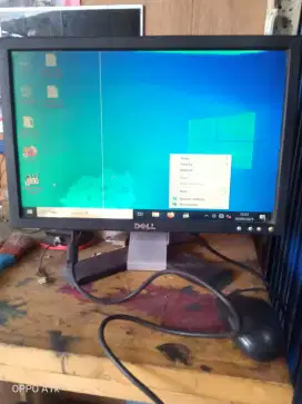 jual monitor dell 19inci kondisi garis
